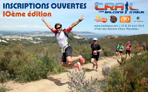 Trail des balcons d'Azur